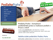 Tablet Screenshot of podlahypraha.net
